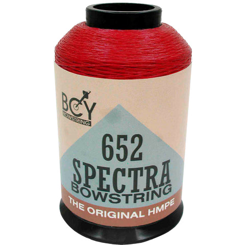 Bcy 652 Spectra Bowstring Material Red 1-4 Lb.