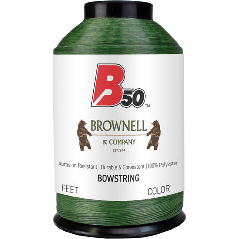 Brownell B50 String Material Hunter Green 1-4 Lb.