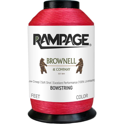 Brownell Rampage Bowstring Material Red 1-8 Lb.