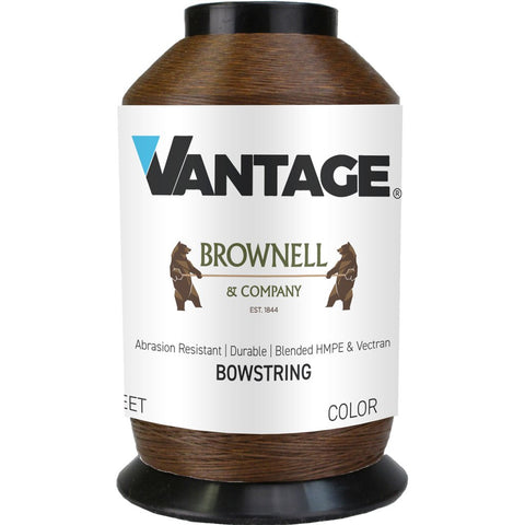 Brownell Vantage Bowstring Material Dark Brown 1-8 Lb.