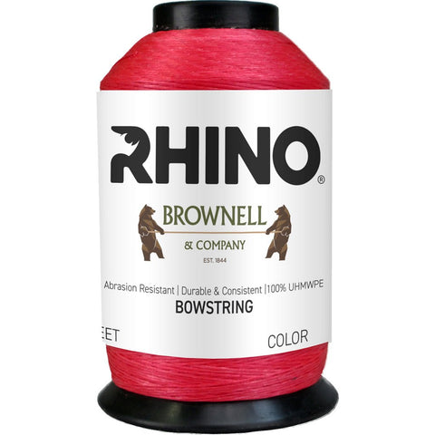 Brownell Rhino Bowstring Material Red 1-8 Lb.