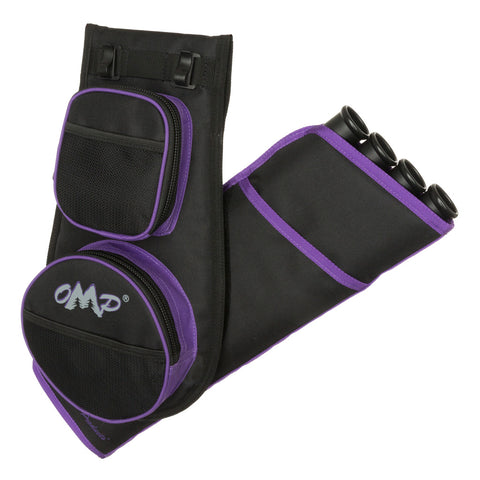 October Mountain Switch Quiver Black-purple Rh-lh