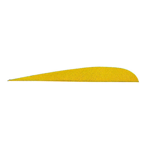 Gateway Parabolic Feathers Yellow 5 In. Rw 100 Pk.